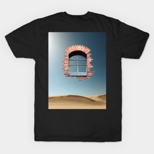 Reflection And Introspection - Surreal/Collage Art T-Shirt